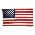 United States Flag - Poly-cotton with Grommets - 3 x 5 ft - printed