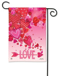 Valentine Showers BreezeArt® Flag - 12.5 x 18 in