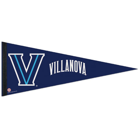 Villanova University "V"- 12 x 30 in - Pennant