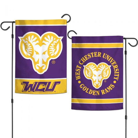 West Chester University - 12.5 x 18 in Garden Flag - Double-sided