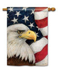 American Eagle BreezeArt® Flag - 28 x 40 in