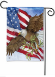 Soaring Eagle BreezeArt® Flag - 12.5 x 18 in