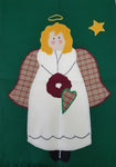 Country Angel Flag on Hunter - 12 x 18 in