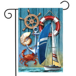 Nautical Adventure Flag - 12.5 x 18 in