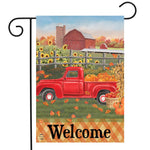 Fall Farm Welcome Flag - 12.5 x 18 in