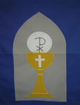 First Communion Flag-custom color  - 12 x 18 in