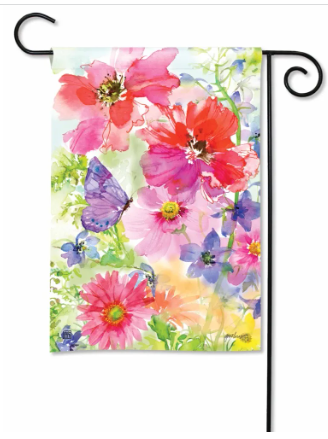 Cosmos Spring Mix BreezeArt® Flag - 12 x 18 in