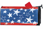 Patriotic Stars MailWraps® Mailbox Cover