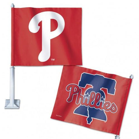 Phillies - Car Flag - 11.75 x 14 inch Poly