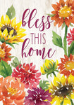 Bless This Home Flag - 12 x 18 in