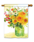Yellow Roses BreezeArt® Flag - 28 x 40 in