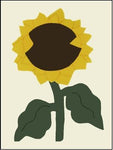 Sunflower Flag on Off White - 12 x 18 in