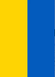 Flag of Ukraine Flag - printed poly - 12.5 x 18 in