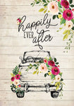Happily Ever After 2 Flag - 28 x 40 in Double-sided